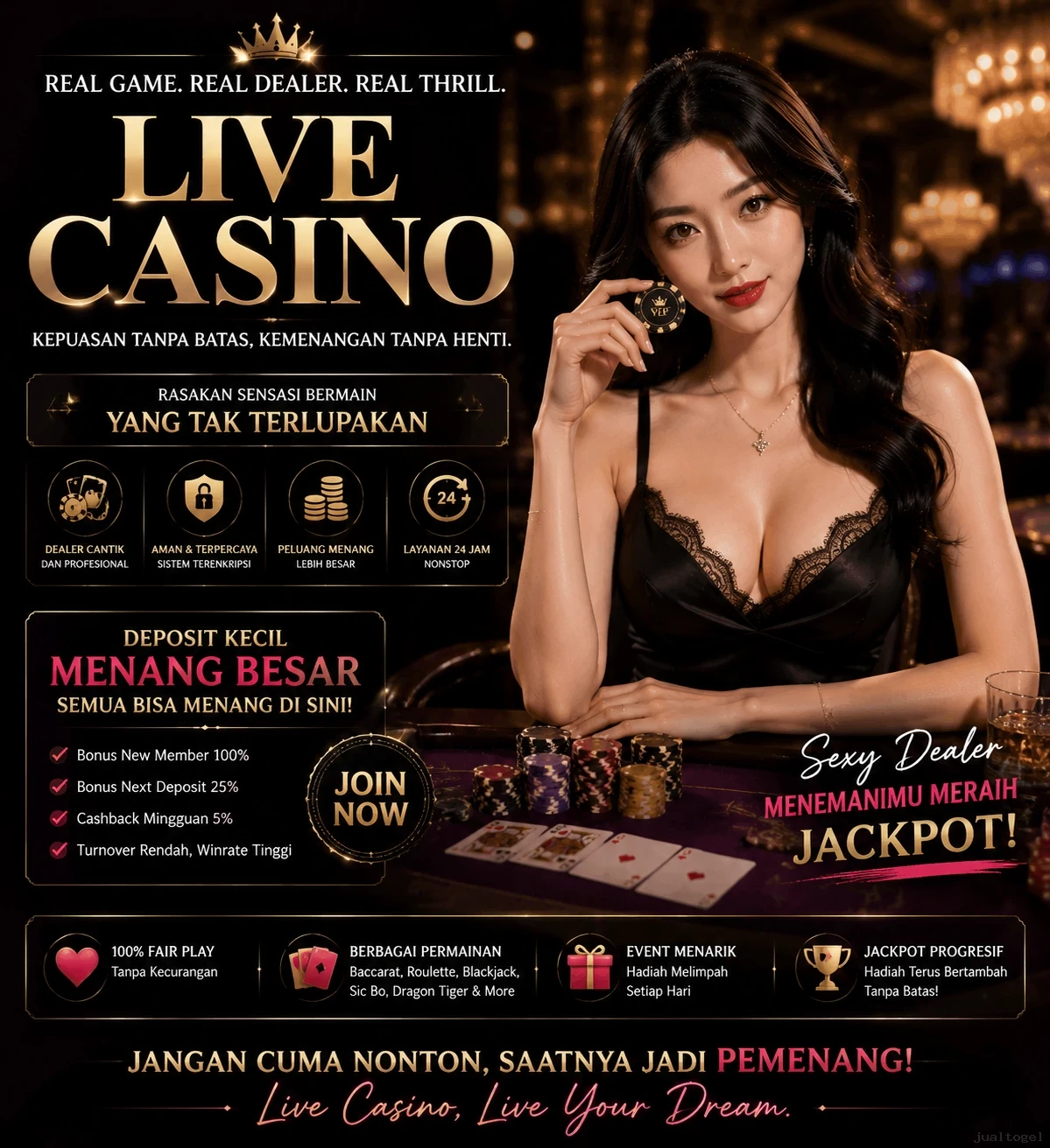 Instalasi jualtogel